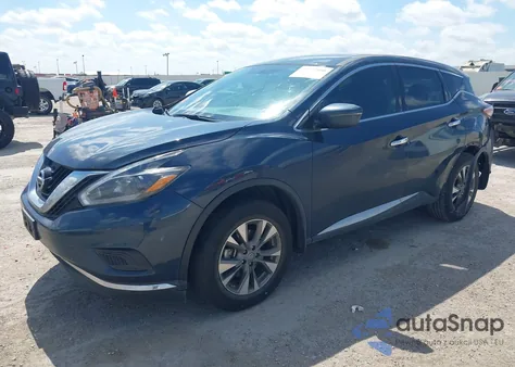 2018 Nissan Murano S z USA, uszkodzony, nr VIN 5N1AZ2MG5JN201650
